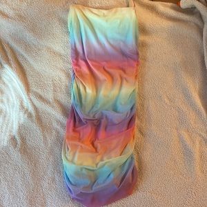 Windsor rainbow dress